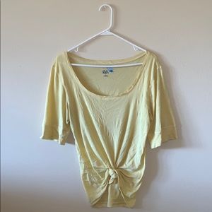 Light yellow t-shirt